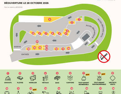 Plan déchetterie RS